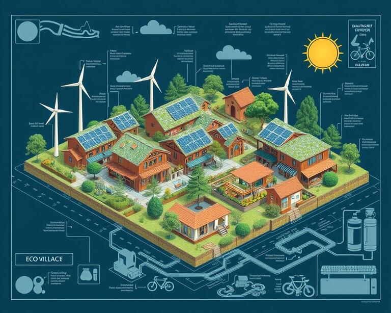 Designing Eco-Villages: A Blueprint for Sustainable Living