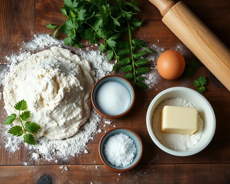 Empanada dough ingredients
