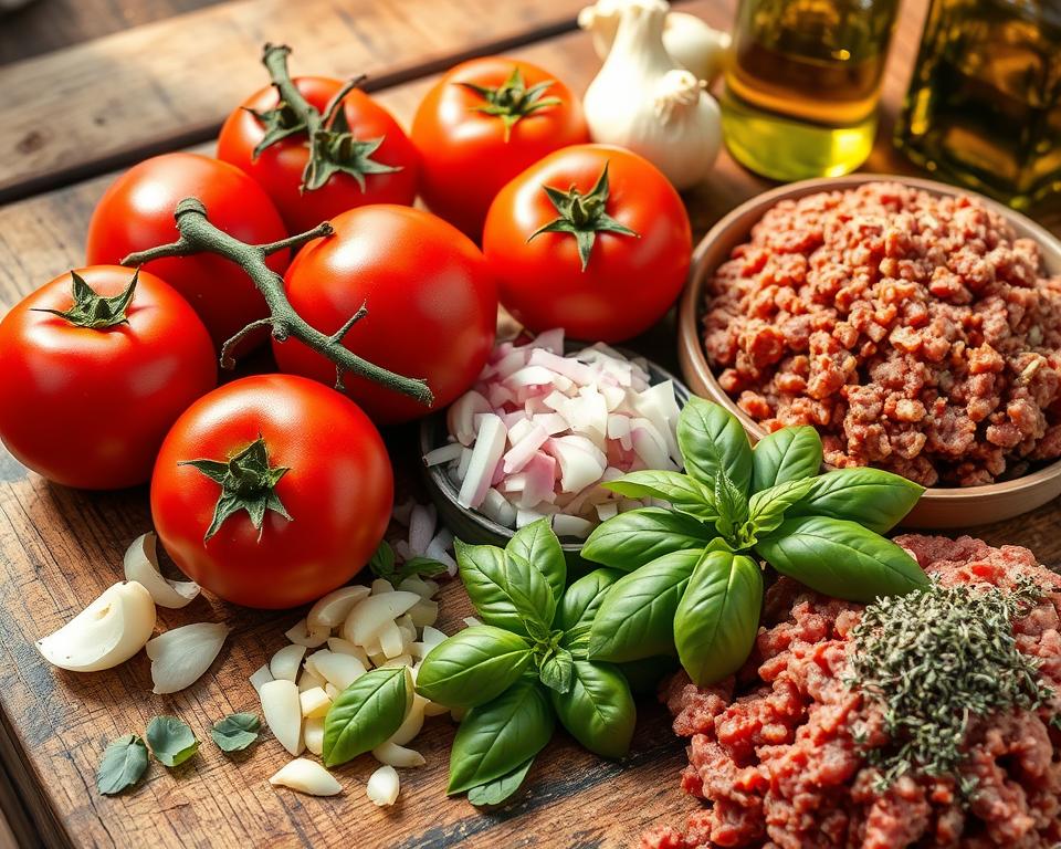 homemade meat sauce ingredients