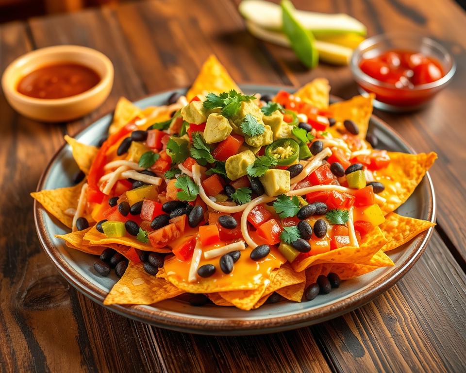 vegetarian nachos
