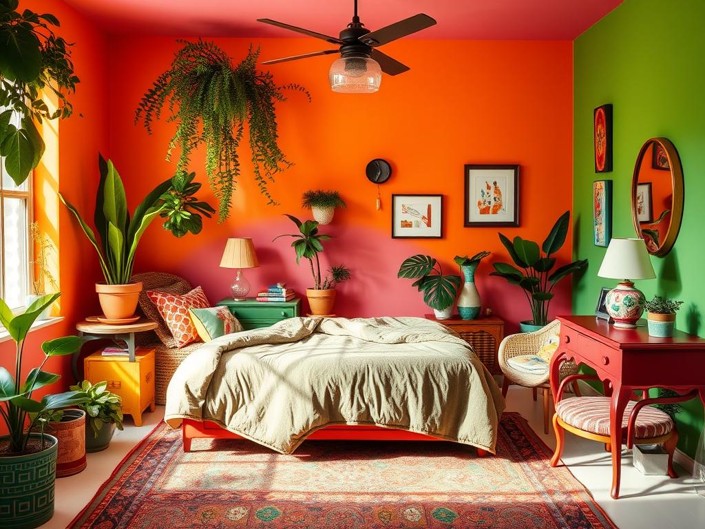 Colorful Bedroom Concepts for a Lively Space