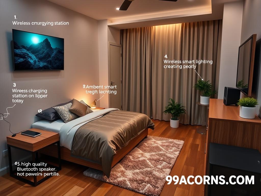guest bedroom tech