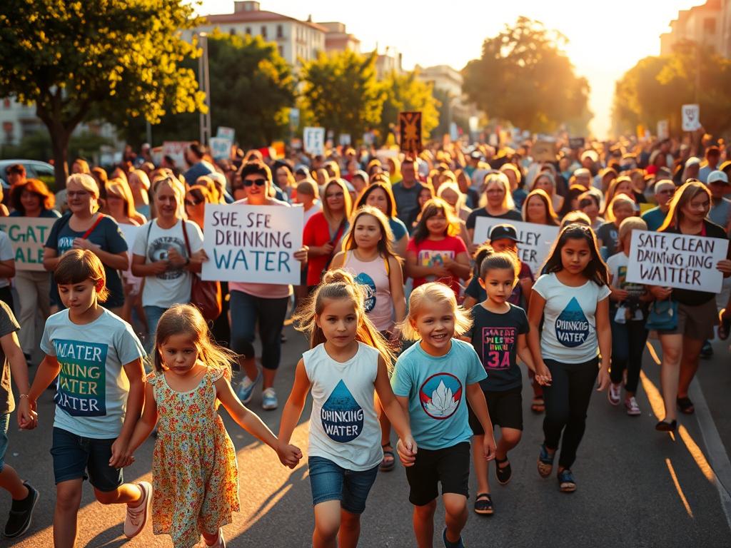 Community action for safe drinking water