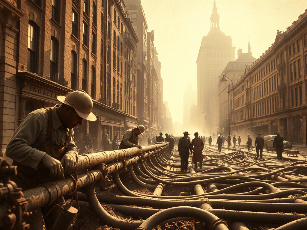 Historical use of lead pipes in water systems