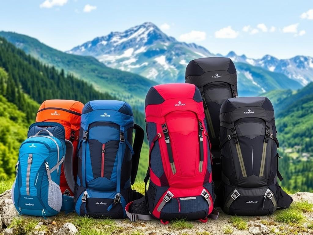 Lightweight hiking backpacks
