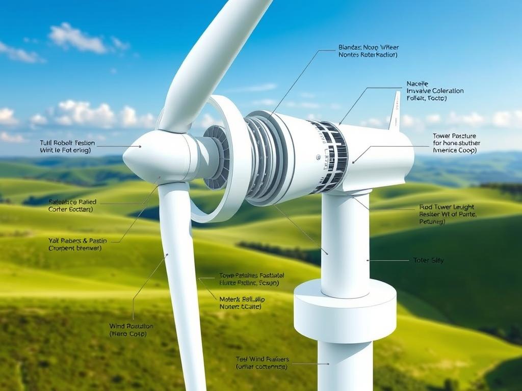Wind turbine components
