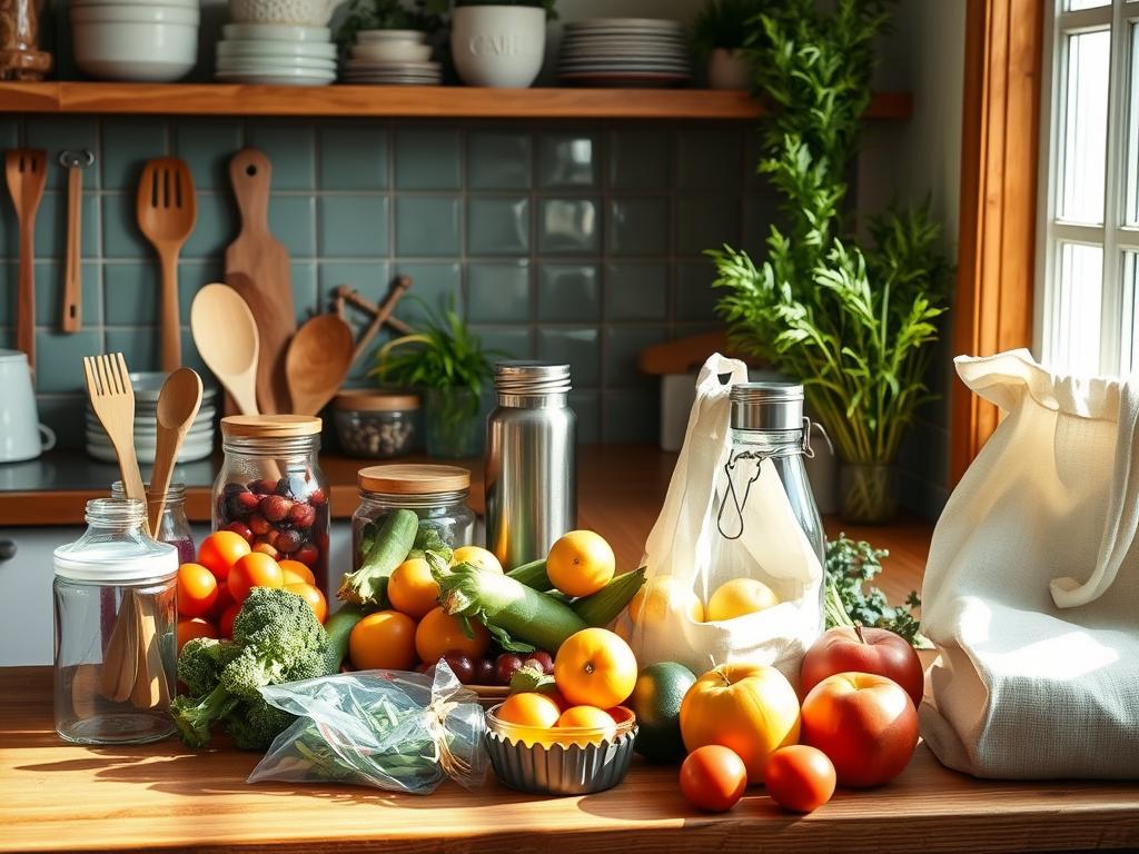 plastic alternatives in kitchen