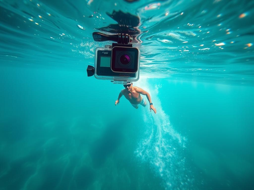 GoPro settings for underwater action photography