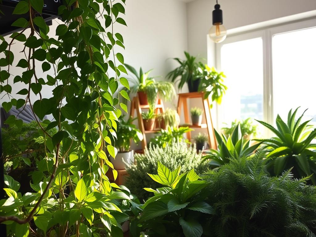 indoor greenery