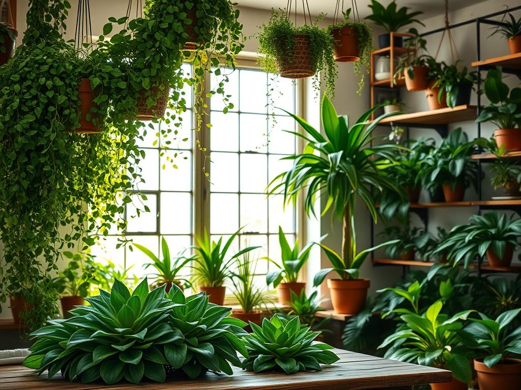 indoor greenery